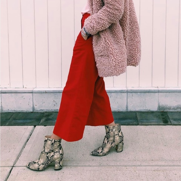 Red LOFT pants - Picture 1 of 4